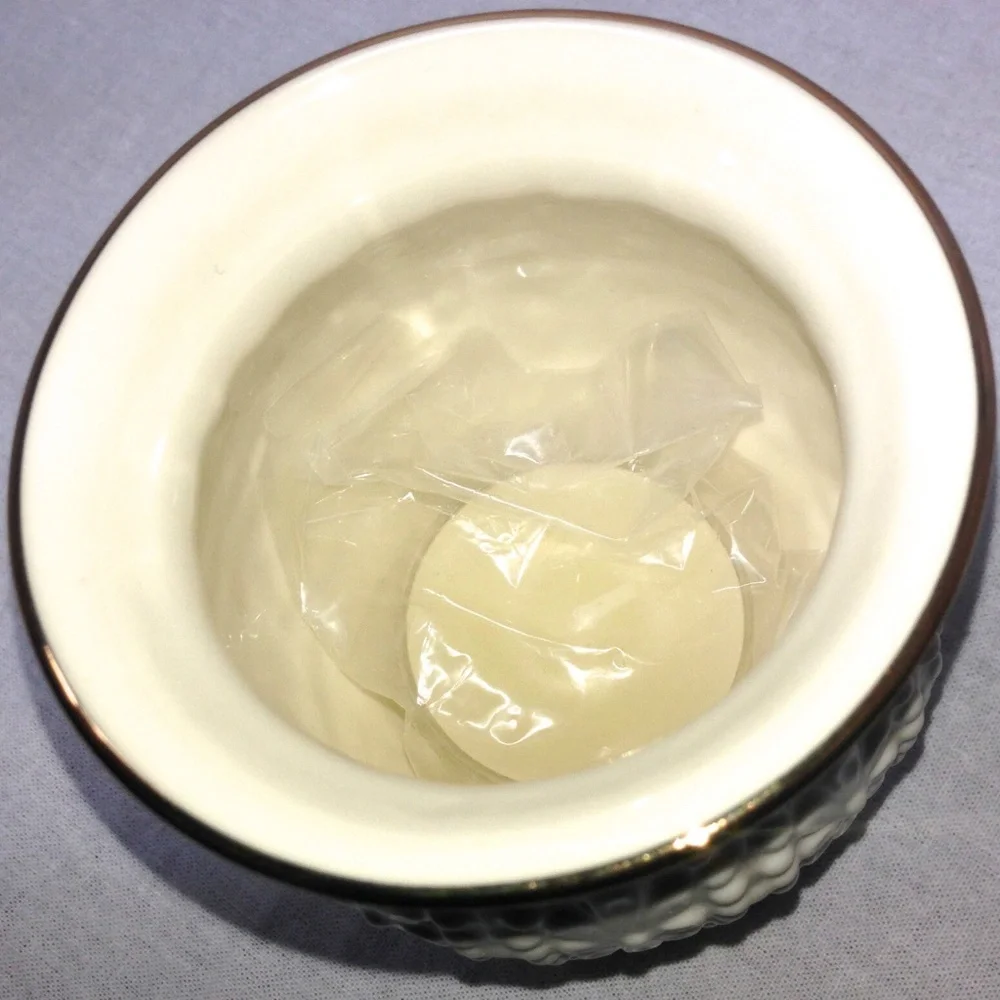 Vintage Lenox Handcrafted Porcelain White Small Tea light Candle Holder NIB